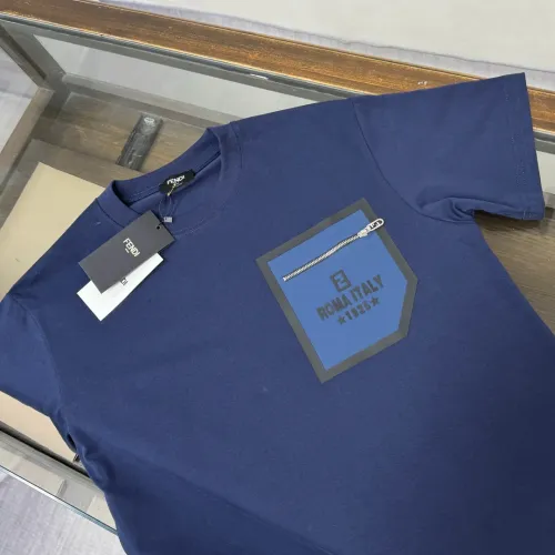 Replica Fendi T-Shirts Short Sleeved For Unisex #1423448 $32.00 USD for Wholesale