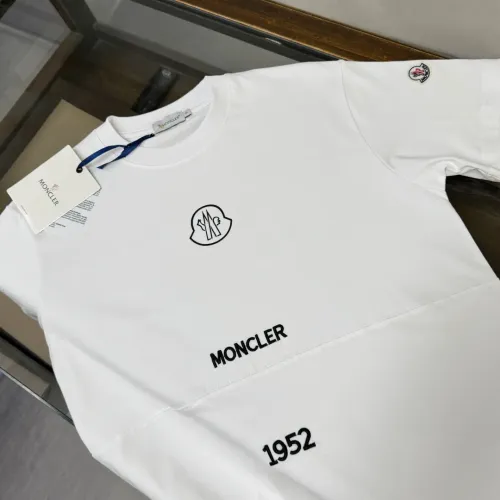 Replica Moncler T-Shirts Short Sleeved For Unisex #1423450 $32.00 USD for Wholesale