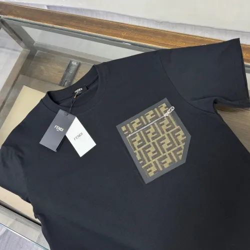 Replica Fendi T-Shirts Short Sleeved For Unisex #1423458 $32.00 USD for Wholesale