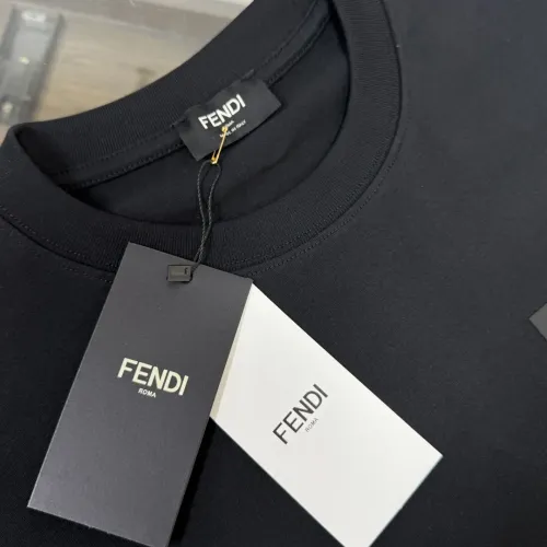 Replica Fendi T-Shirts Short Sleeved For Unisex #1423458 $32.00 USD for Wholesale