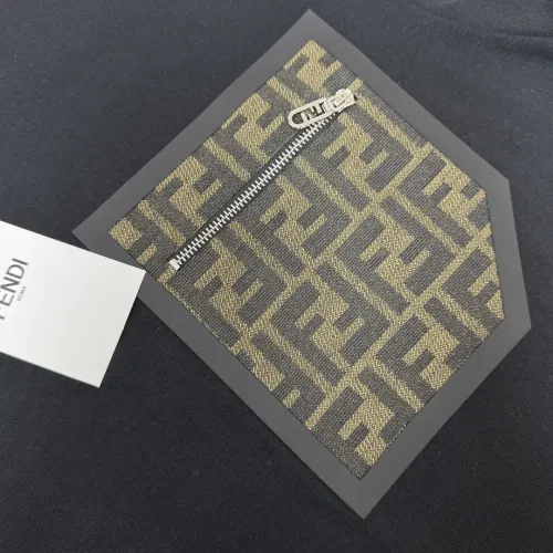 Replica Fendi T-Shirts Short Sleeved For Unisex #1423458 $32.00 USD for Wholesale