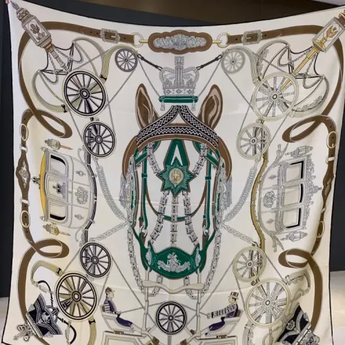 Wholesale Hermes Silk Squares #1423629 $85.00 USD, Wholesale Quality Replica Hermes Scarf