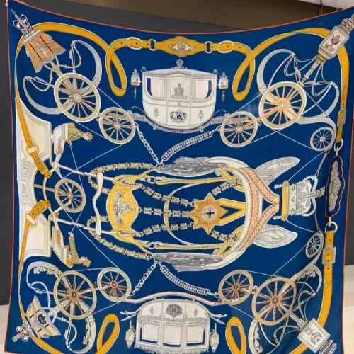 Wholesale Hermes Silk Squares #1423631 $85.00 USD, Wholesale Quality Replica Hermes Scarf