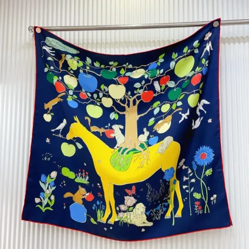 Wholesale Hermes Silk Squares #1423641 $72.00 USD, Wholesale Quality Replica Hermes Scarf