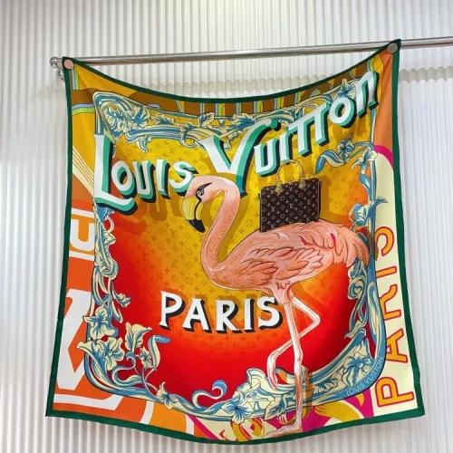 Wholesale Louis Vuitton Silk Squares #1423645 $64.00 USD, Wholesale Quality Replica Louis Vuitton Scarf