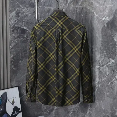 Replica Burberry Shirts Long Sleeved For Men #1423664 $42.00 USD for Wholesale