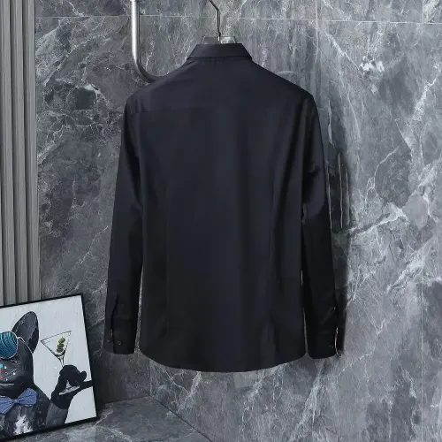 Replica Burberry Shirts Long Sleeved For Men #1423668 $40.00 USD for Wholesale