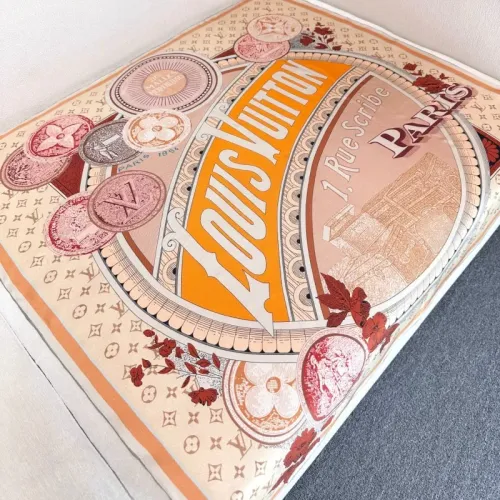 Wholesale Louis Vuitton Silk Squares #1423679 $76.00 USD, Wholesale Quality Replica Louis Vuitton Scarf