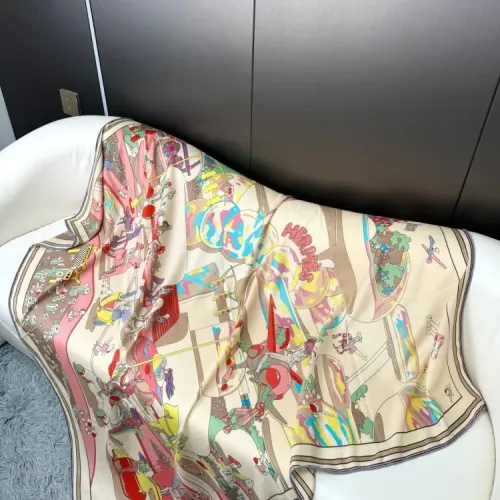 Wholesale Hermes Silk Squares #1423686 $85.00 USD, Wholesale Quality Replica Hermes Scarf