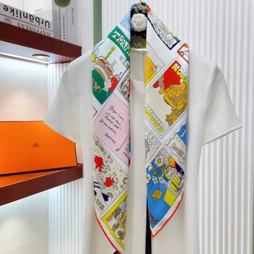 Replica Hermes Silk Squares #1423694 $64.00 USD for Wholesale