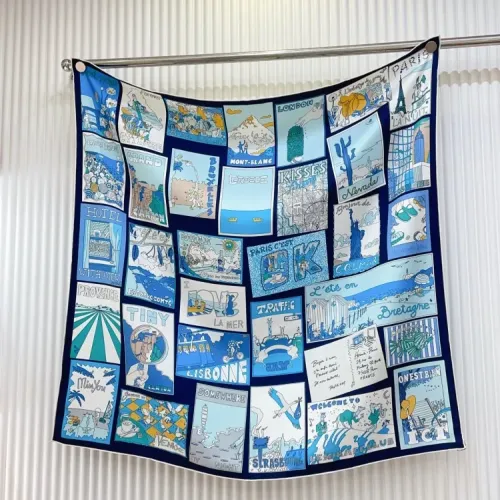 Wholesale Hermes Silk Squares #1423696 $64.00 USD, Wholesale Quality Replica Hermes Scarf