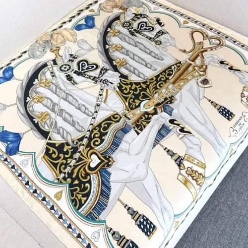 Wholesale Hermes Silk Squares #1423700 $60.00 USD, Wholesale Quality Replica Hermes Scarf