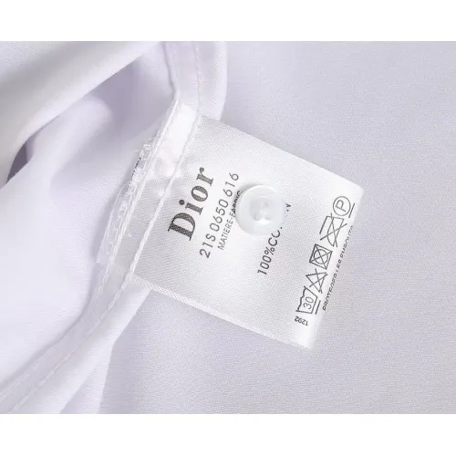 Replica Christian Dior Shirts Short Sleeved For Men #1423706 $38.00 USD for Wholesale