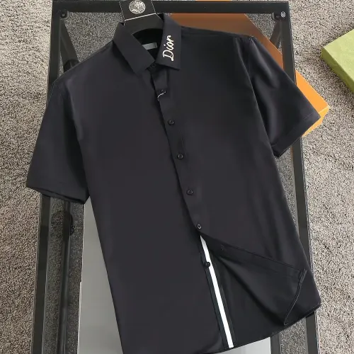 Wholesale Christian Dior Shirts Short Sleeved For Men #1423709 $38.00 USD, Wholesale Quality Replica Christian Dior Shirts