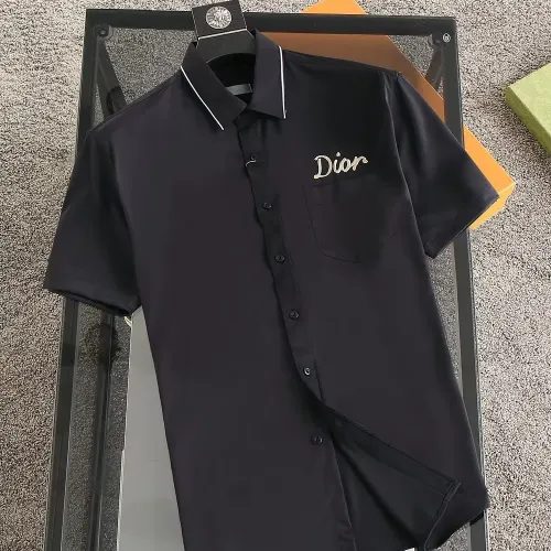 Wholesale Christian Dior Shirts Short Sleeved For Men #1423712 $38.00 USD, Wholesale Quality Replica Christian Dior Shirts