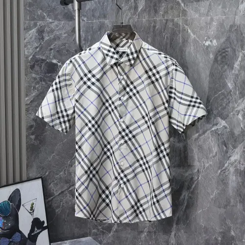 Wholesale Burberry Shirts Short Sleeved For Men #1423719 $39.00 USD, Wholesale Quality Replica Burberry Shirts