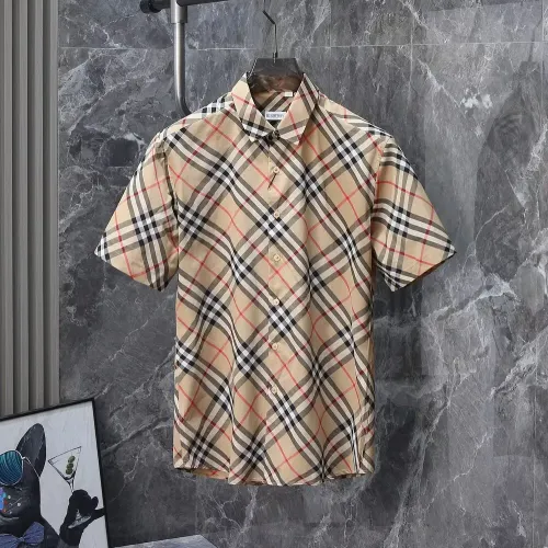 Wholesale Burberry Shirts Short Sleeved For Men #1423721 $39.00 USD, Wholesale Quality Replica Burberry Shirts