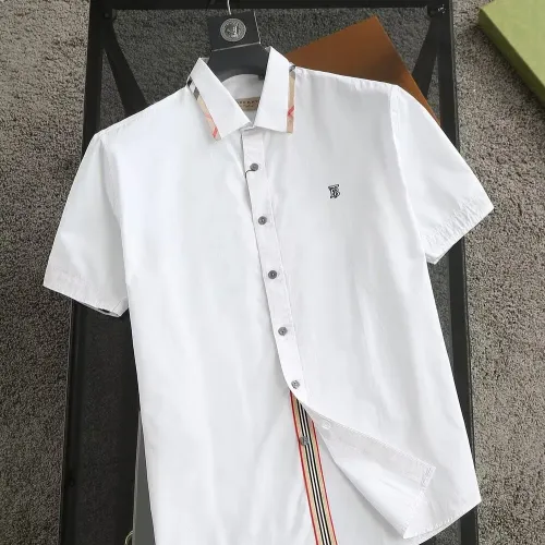 Wholesale Burberry Shirts Short Sleeved For Men #1423730 $38.00 USD, Wholesale Quality Replica Burberry Shirts