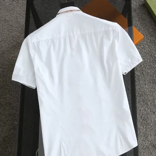 Replica Burberry Shirts Short Sleeved For Men #1423730 $38.00 USD for Wholesale