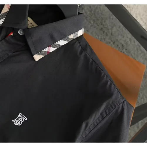 Replica Burberry Shirts Short Sleeved For Men #1423731 $38.00 USD for Wholesale