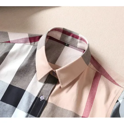 Replica Burberry Shirts Short Sleeved For Women #1423746 $36.00 USD for Wholesale