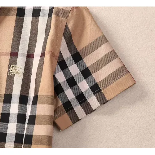 Replica Burberry Shirts Short Sleeved For Women #1423748 $36.00 USD for Wholesale