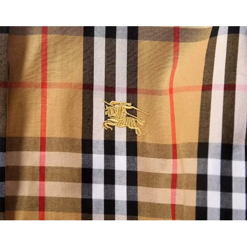 Replica Burberry Shirts Short Sleeved For Women #1423750 $36.00 USD for Wholesale