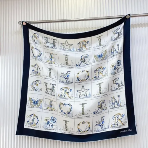 Wholesale Christian Dior Squares #1423773 $64.00 USD, Wholesale Quality Replica Christian Dior Scarf