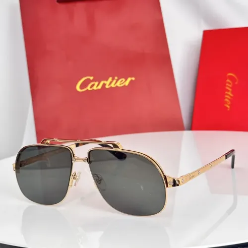 Wholesale Cartier AAA Quality Sunglassess #1423823 $60.00 USD, Wholesale Quality Replica Cartier AAA Quality Sunglassess