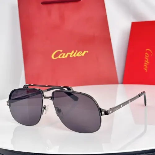 Wholesale Cartier AAA Quality Sunglassess #1423825 $60.00 USD, Wholesale Quality Replica Cartier AAA Quality Sunglassess