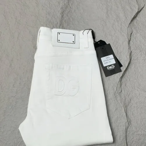 Wholesale Dolce &amp; Gabbana D&amp;G Jeans For Men #1423859 $48.00 USD, Wholesale Quality Replica Dolce &amp; Gabbana D&amp;G Jeans