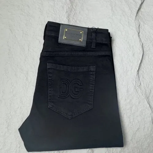Wholesale Dolce &amp; Gabbana D&amp;G Jeans For Men #1423860 $48.00 USD, Wholesale Quality Replica Dolce &amp; Gabbana D&amp;G Jeans