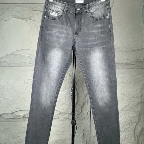 Replica Balenciaga Jeans For Men #1423876 $48.00 USD for Wholesale