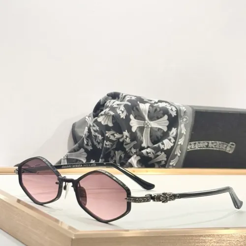 Wholesale Chrome Hearts AAA Quality Sunglasses #1423905 $85.00 USD, Wholesale Quality Replica Chrome Hearts AAA Quality Sunglasses