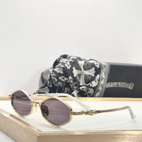 Wholesale Chrome Hearts AAA Quality Sunglasses #1423906 $85.00 USD, Wholesale Quality Replica Chrome Hearts AAA Quality Sunglasses