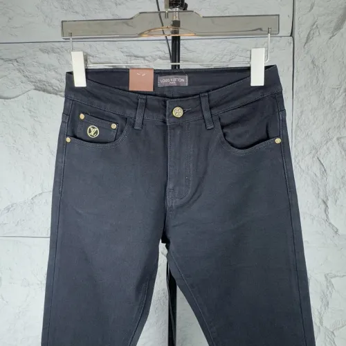 Replica Louis Vuitton LV Jeans For Men #1423908 $42.00 USD for Wholesale