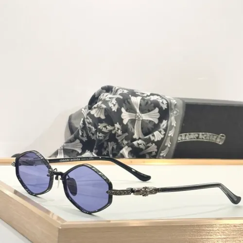 Wholesale Chrome Hearts AAA Quality Sunglasses #1423909 $85.00 USD, Wholesale Quality Replica Chrome Hearts AAA Quality Sunglasses