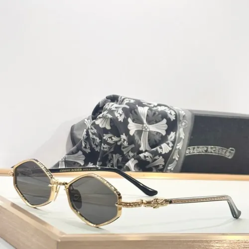 Wholesale Chrome Hearts AAA Quality Sunglasses #1423911 $85.00 USD, Wholesale Quality Replica Chrome Hearts AAA Quality Sunglasses