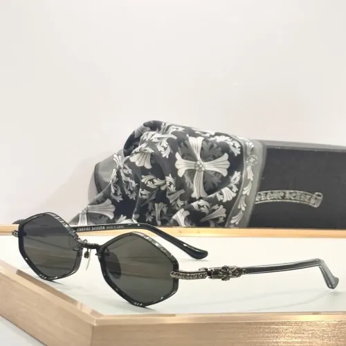 Wholesale Chrome Hearts AAA Quality Sunglasses #1423912 $85.00 USD, Wholesale Quality Replica Chrome Hearts AAA Quality Sunglasses