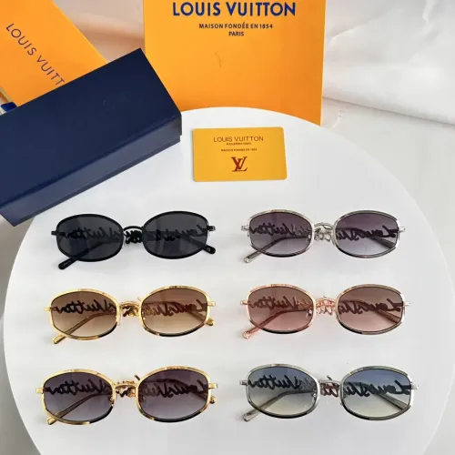 Replica Louis Vuitton AAA Quality Sunglasses #1423940 $60.00 USD for Wholesale