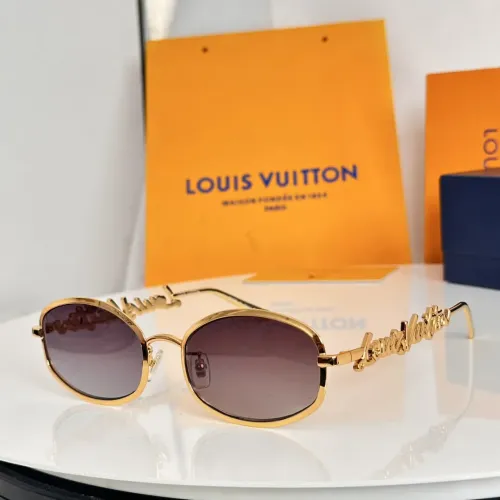 Wholesale Louis Vuitton AAA Quality Sunglasses #1423945 $60.00 USD, Wholesale Quality Replica Louis Vuitton AAA Quality Sunglasses