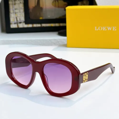 Wholesale LOEWE AAA Quality Sunglasses #1423955 $60.00 USD, Wholesale Quality Replica LOEWE AAA Quality Sunglasses