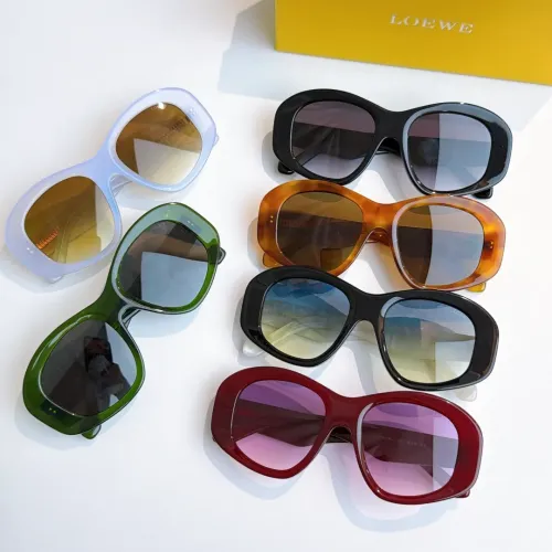 Replica LOEWE AAA Quality Sunglasses #1423955 $60.00 USD for Wholesale