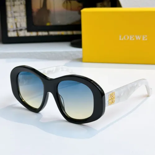 Wholesale LOEWE AAA Quality Sunglasses #1423956 $60.00 USD, Wholesale Quality Replica LOEWE AAA Quality Sunglasses