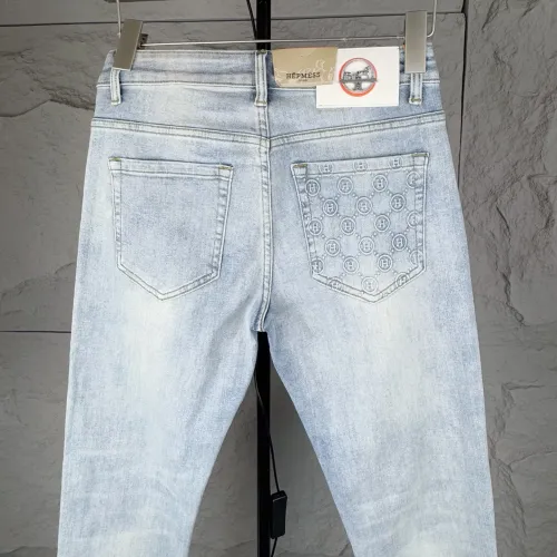 Replica Hermes Jeans For Men #1423961 $52.00 USD for Wholesale