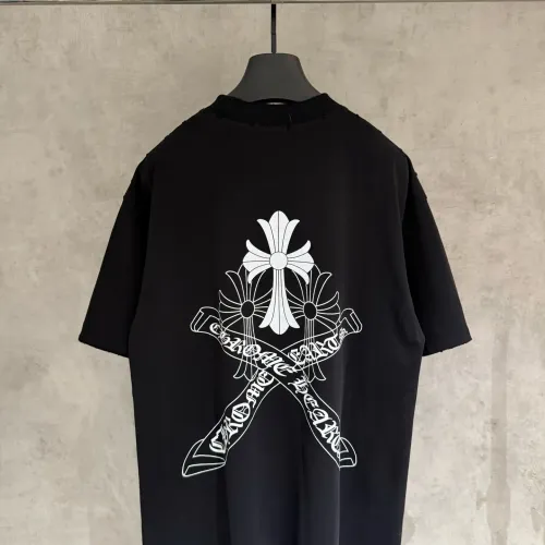 Wholesale Chrome Hearts T-Shirts Short Sleeved For Unisex #1423991 $56.00 USD, Wholesale Quality Replica Chrome Hearts T-Shirts