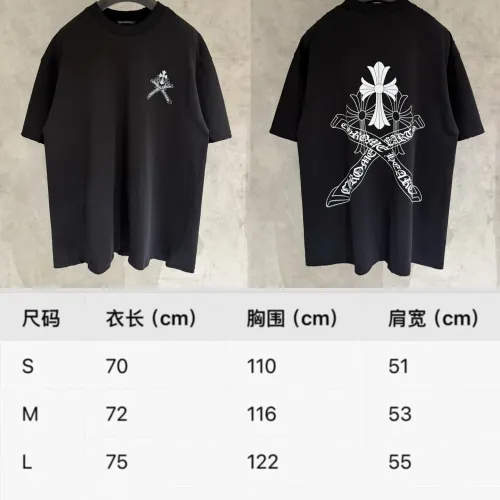 Replica Chrome Hearts T-Shirts Short Sleeved For Unisex #1423991 $56.00 USD for Wholesale