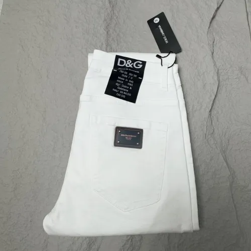 Wholesale Dolce &amp; Gabbana D&amp;G Jeans For Men #1424034 $48.00 USD, Wholesale Quality Replica Dolce &amp; Gabbana D&amp;G Jeans
