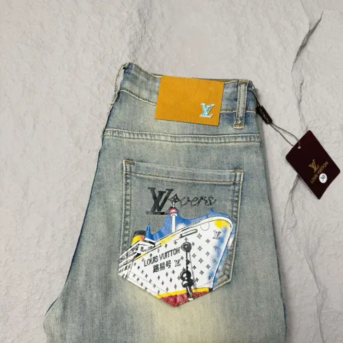 Wholesale Louis Vuitton LV Jeans For Men #1424082 $52.00 USD, Wholesale Quality Replica Louis Vuitton LV Jeans