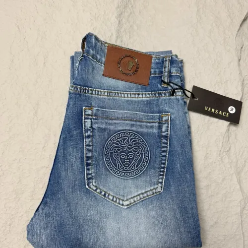 Wholesale Versace Jeans For Men #1424093 $48.00 USD, Wholesale Quality Replica Versace Jeans